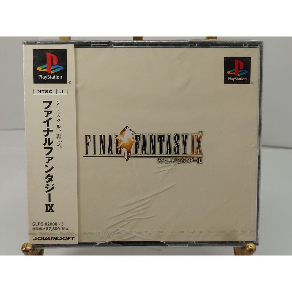 Final Fantasy IX PlayStation Japanese Game Sealed PS1 4 Discs vtg complete new
